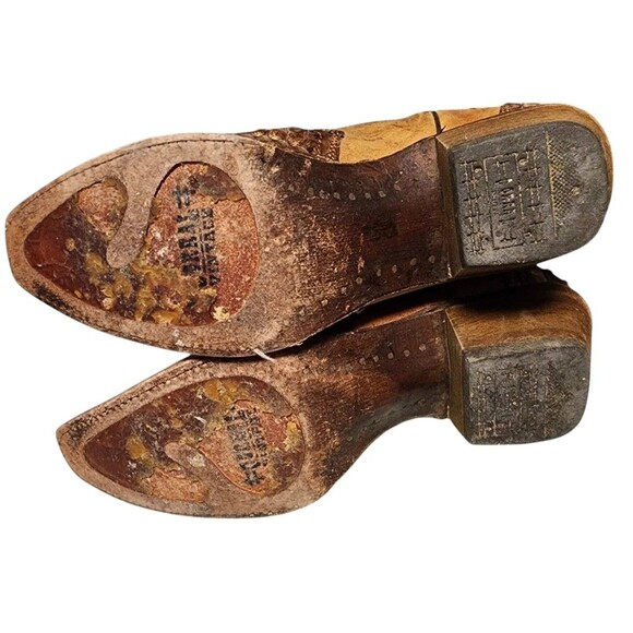 Corral Python Womens Vintage Cowboy Boots Size 9 - Picture 9 of 13